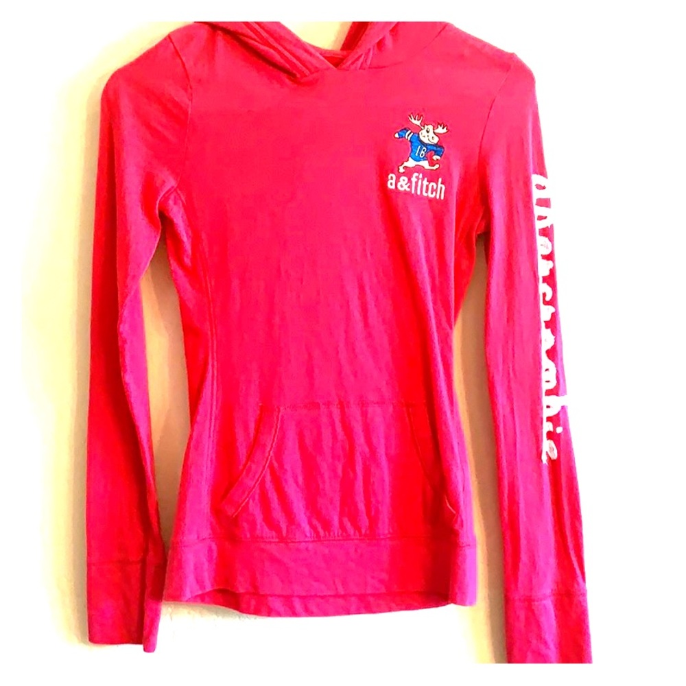 Abercrombie Hooded Long Sleeve Shirt